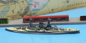 Battleship "Barham" painted decks (1 p.) GB 1941 Neptun 1105AS
